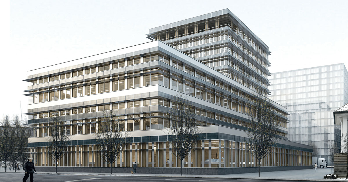 SHL Medical’s new combined production and office building at Tech Cluster Zug.