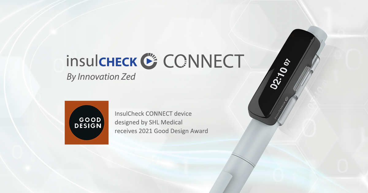 Insulcheck Connect Good Design Award Press Release Medical 1200x630 20220218